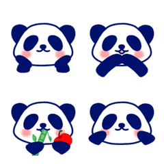 [LINE絵文字] Panda eat bambooの画像