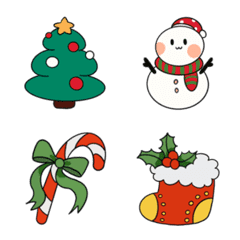 [LINE絵文字] Christmas and HNYの画像