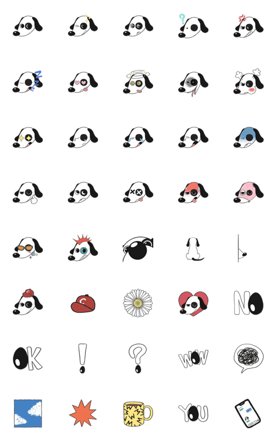 [LINE絵文字]blu bluの画像一覧