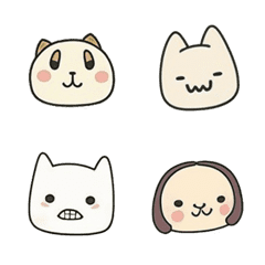 [LINE絵文字] Cats and Fantastic Monstersの画像