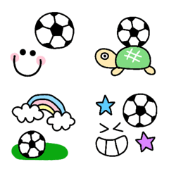 [LINE絵文字] サッカー絵文字〇の画像