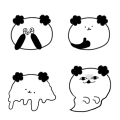 [LINE絵文字] guai guai panda laの画像