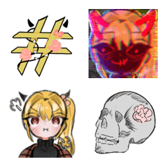 [LINE絵文字] FiNriN-chaN！ The demonの画像