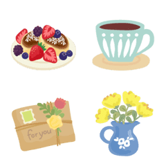 北欧モチーフ17 mushの絵文字メイン画像