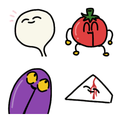 エノキと愉快な仲間たちの絵文字の絵文字メイン画像