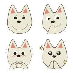[LINE絵文字] Pineapple is just a dog emoji stickersの画像