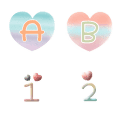 [LINE絵文字] ABC123！！の画像