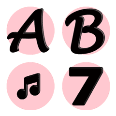 [LINE絵文字] 618 ABC Number emoji 2(flash version)の画像