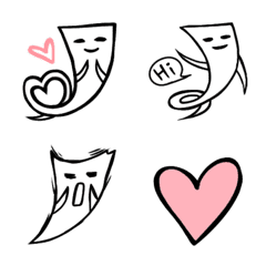 [LINE絵文字] いったんもめん絵文字の画像