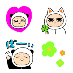 [LINE絵文字] ぱんだキッズの画像