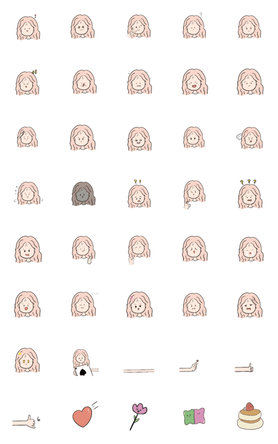 [LINE絵文字]Ynnxi emojiの画像一覧