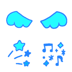 BLUE♡ブルーの絵文字メイン画像