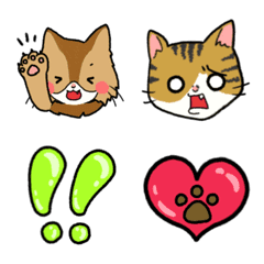 [LINE絵文字] ねこ 毎日使える絵文字の画像