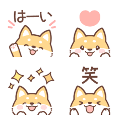 [LINE絵文字] チラッとしば♡絵文字2の画像