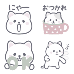 ゆるゆるにゃんこ絵文字の絵文字メイン画像
