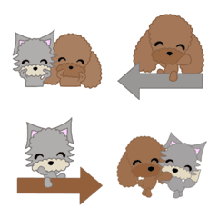 山本彩ちゃん♡わんこ絵文字の絵文字メイン画像