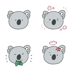 コアラたちの絵文字の絵文字メイン画像