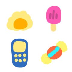 [LINE絵文字] Emoji Emoji so cute y2kの画像