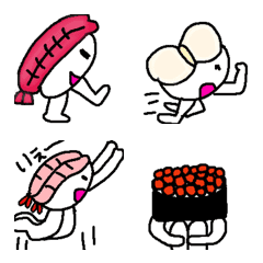 [LINE絵文字] おーーすしちゃんの画像