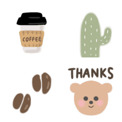 コーヒー好き絵文字の絵文字メイン画像