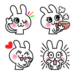 うさみこの絵文字1の絵文字メイン画像