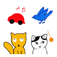 [LINE絵文字] 子どもの遊びともだちの画像
