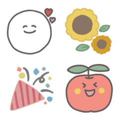 [LINE絵文字] ゆる絵文字 その2の画像