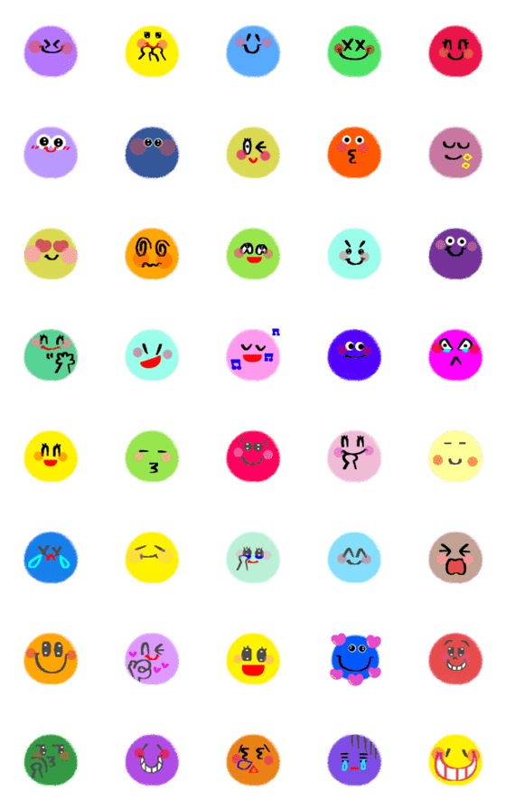 [LINE絵文字]◎まるやまさん◎34の画像一覧