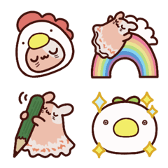 [LINE絵文字] 生ハムすたーの絵文字Rの画像