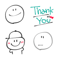 [LINE絵文字] マーカーで絵文字2..の画像