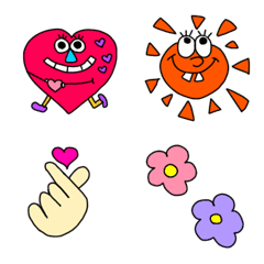 [LINE絵文字] CuteMonster＆emojiの画像