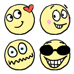 [LINE絵文字] smileys everyday I.の画像