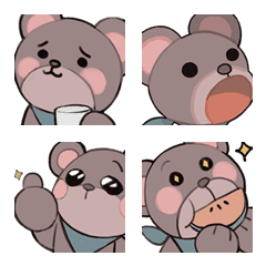[LINE絵文字] Brother Bear Becky's Emoticon stickersの画像