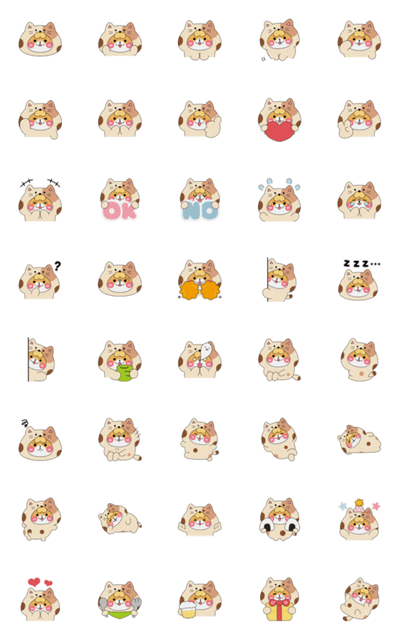 [LINE絵文字]使いやすい☆ほいぽん絵文字☆(ぽるてくん)の画像一覧