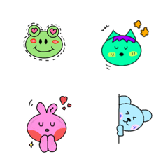 [LINE絵文字] cute emoji pookpikの画像