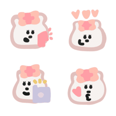 polar bears in love 5の絵文字メイン画像