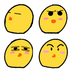 YC'sboring handwriting Sally emojiの絵文字メイン画像