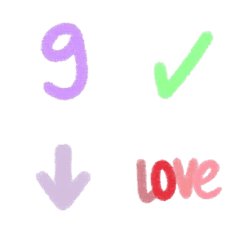 [LINE絵文字] emoji_numberの画像