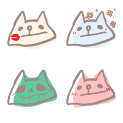 [LINE絵文字] Colorful cattieの画像