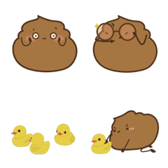 [LINE絵文字] POO stickerの画像