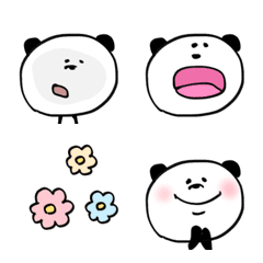 [LINE絵文字] ◉ゆるっとやさぐれパンダ◉の画像