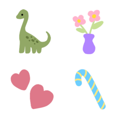 [LINE絵文字] Minimal Cute Emoji ^^ V.2の画像
