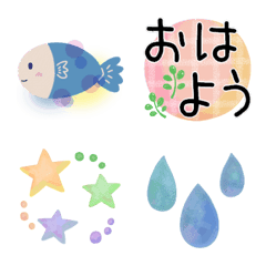 ⁎°+梅雨と初夏の絵文字+°⁎の絵文字メイン画像