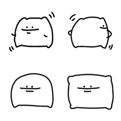 [LINE絵文字] Pillow tooth Emojiの画像