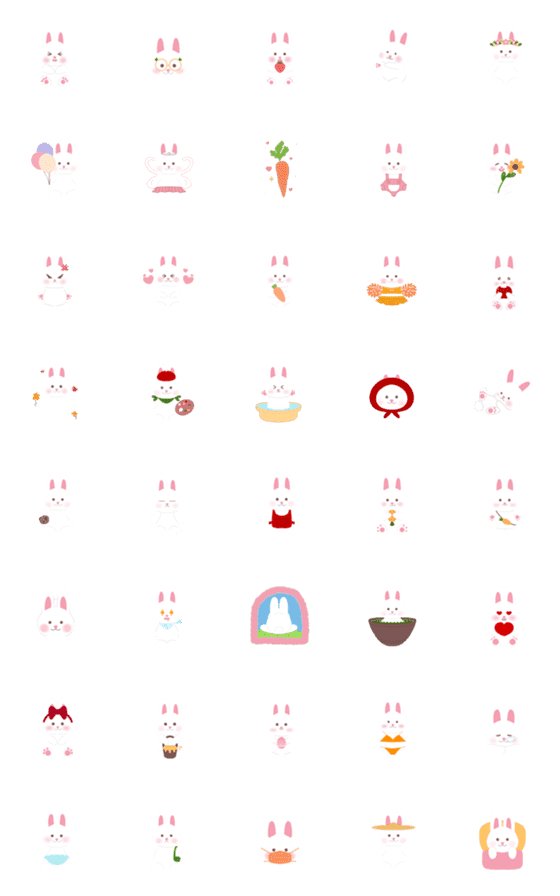 [LINE絵文字]Cabbitの画像一覧