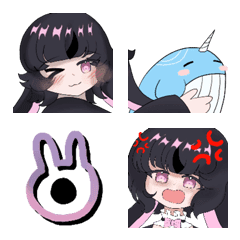 Yuki the bunny role play ver.3の絵文字メイン画像