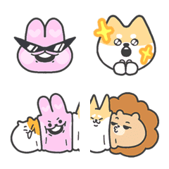 [LINE絵文字] MEMEZOO_emoji(Revised Version)の画像