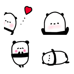 [LINE絵文字] panda's day＊＊の画像