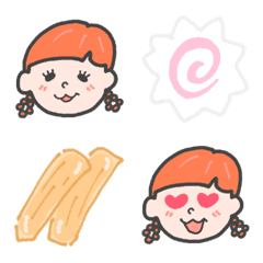 [LINE絵文字] メンマちゃん！の画像