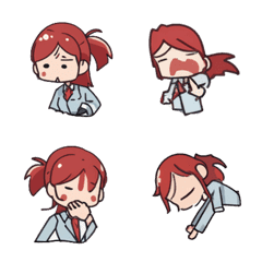 [LINE絵文字] Daily life of office workers3の画像